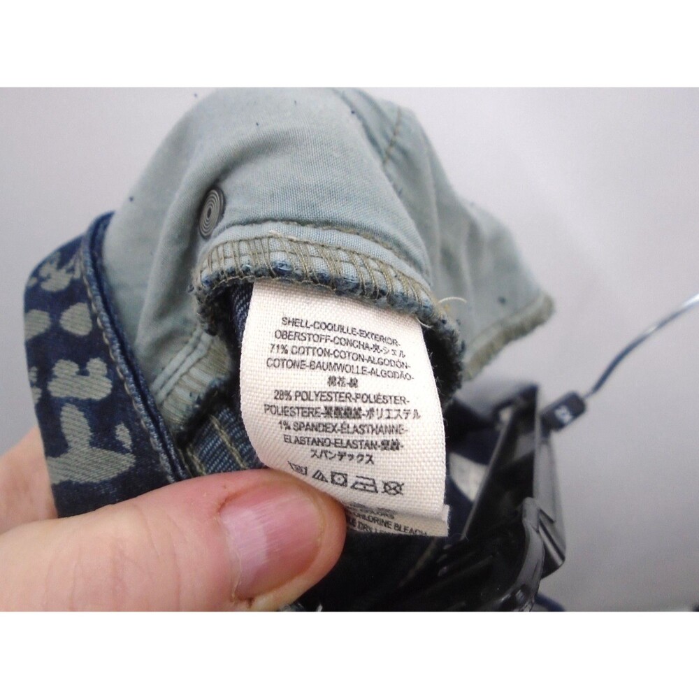 FREE PEOPLE MANTRA Bali Pattern Womens Size 28 (32x34) BELL BOTTON Flare Jeans - Picture 11 of 11